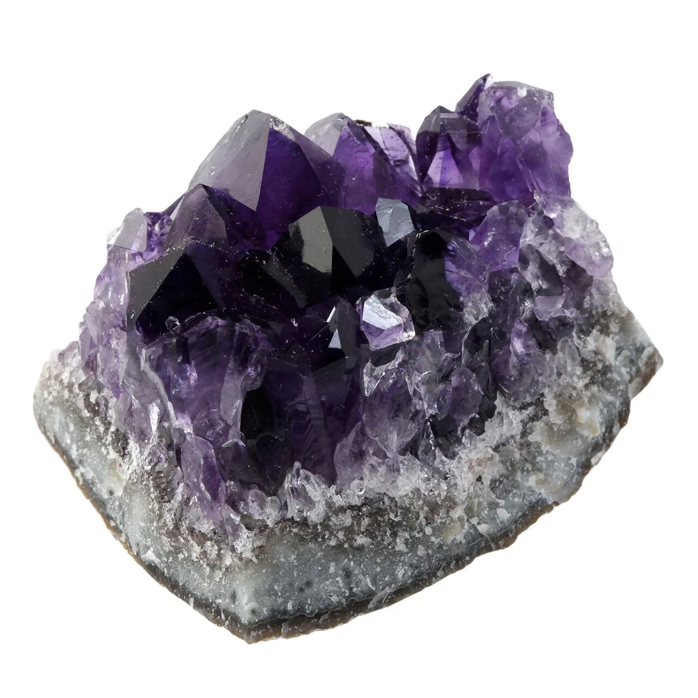 Crystal Natural Cluster Stones Decor Clusters Purple Crystals Specimen Tank Gemstones Rough Mineral Amythestyst Stone Geode
Crystal Natural Cluster Stones Decor Clusters Purple Crystals Specimen Tank Gemstones Rough Mineral Amythestyst Stone Geode