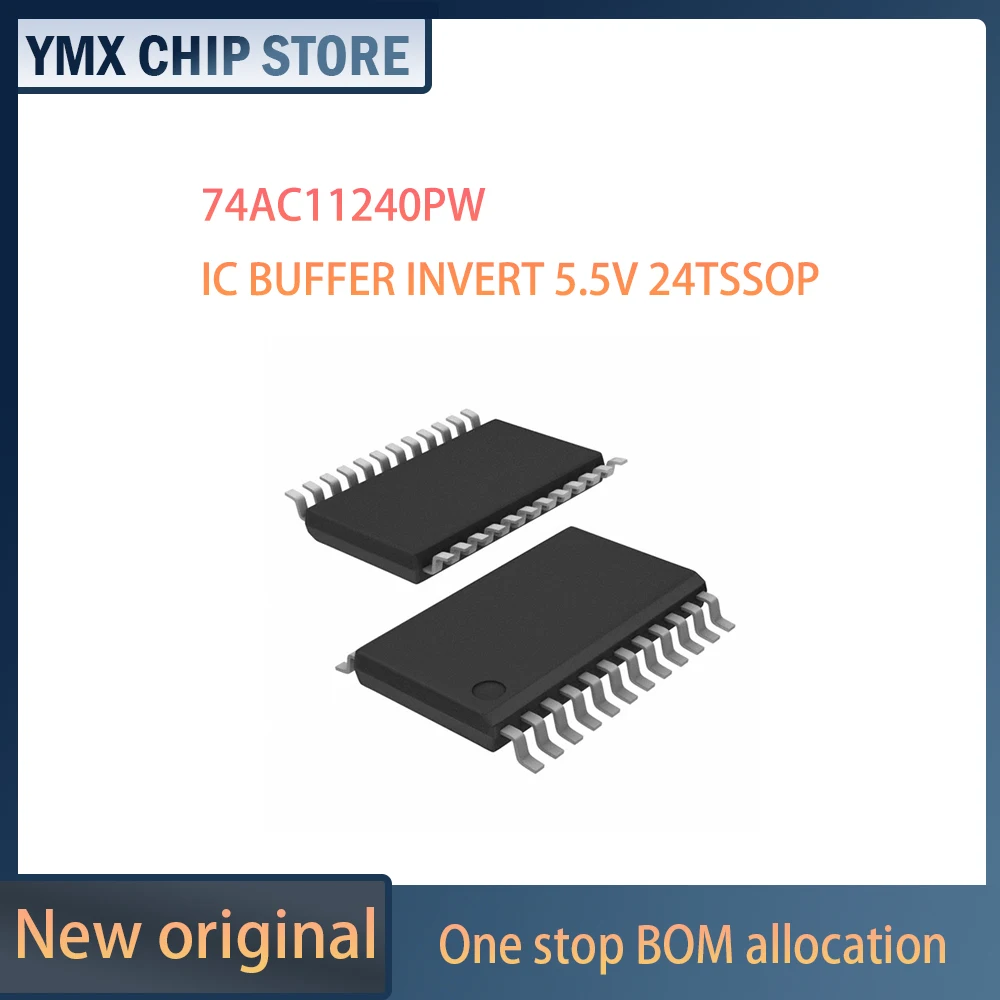 74AC11240PW IC буферный инвертор 5,5 В 24tssop, новые оригинальные электронные компоненты C
74AC11240PW IC буферный инвертор 5,5 В 24tssop, новые оригинальные электронные компоненты C