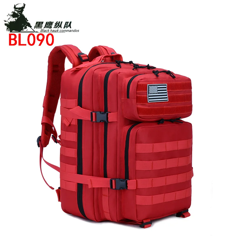 New 50L Male Women Hiking Trekking Bag Military Tactical Backpack Army Waterproof 1000D nylon Bag OutdoorTravel Camping Rucksack
New 50L Male Women Hiking Trekking Bag Military Tactical Backpack Army Waterproof 1000D nylon Bag OutdoorTravel Camping Rucksack