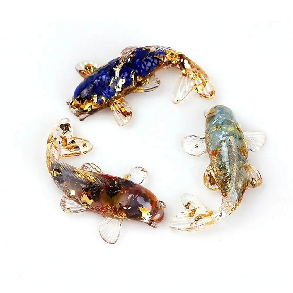Creative Crystal Fish Ornaments Gift Pretty Koi Fish Natural Crystal Little Fish DIY Jewelry Fish Tank Car Home Desktop Decor
Creative Crystal Fish Ornaments Gift Pretty Koi Fish Natural Crystal Little Fish DIY Jewelry Fish Tank Car Home Desktop Decor