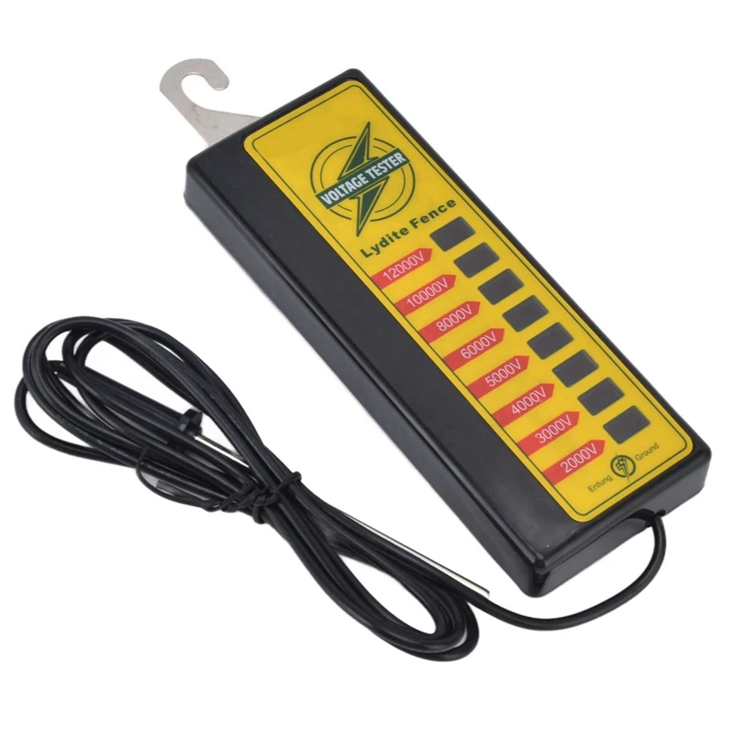 Electric Fence Voltage Tester, 12KV Fence Tester Fault Finder Farming Equipment, Fence Fault Finder Voltage Meter
Electric Fence Voltage Tester, 12KV Fence Tester Fault Finder Farming Equipment, Fence Fault Finder Voltage Meter