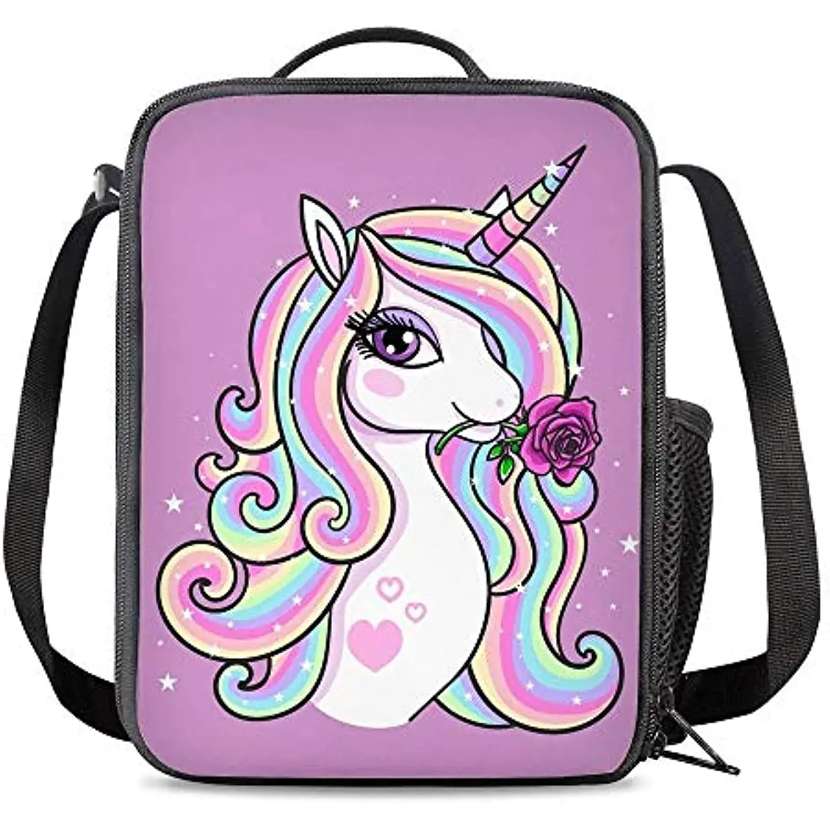 DIY Rainbow Unicorn Pony Lunch Bag Carrying Tote Insulated School Lunchbox Reusable Snack Bag for Girls Boys School Picnic
DIY Rainbow Unicorn Pony Lunch Bag Carrying Tote Insulated School Lunchbox Reusable Snack Bag for Girls Boys School Picnic