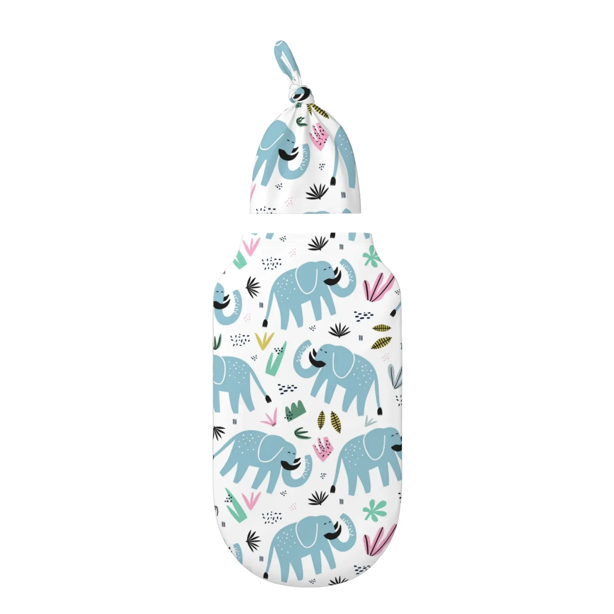 Cute Elephant Baby Swaddle Blanket with Hat Set Baby Girl Boy Easy Adjustable Infant Sleep Sack Wrap Babies
Cute Elephant Baby Swaddle Blanket with Hat Set Baby Girl Boy Easy Adjustable Infant Sleep Sack Wrap Babies