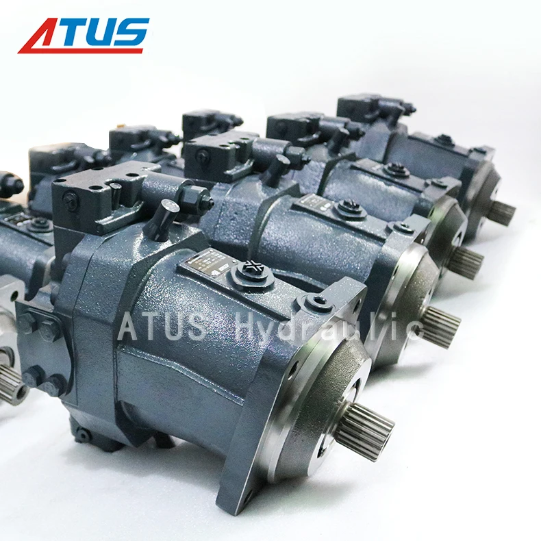 Гидромотор ATUS A6V A6 A6VM A6VM55 A6VM80 A6VM107 A6VM160 200 гидравлический Дорожный двигатель для