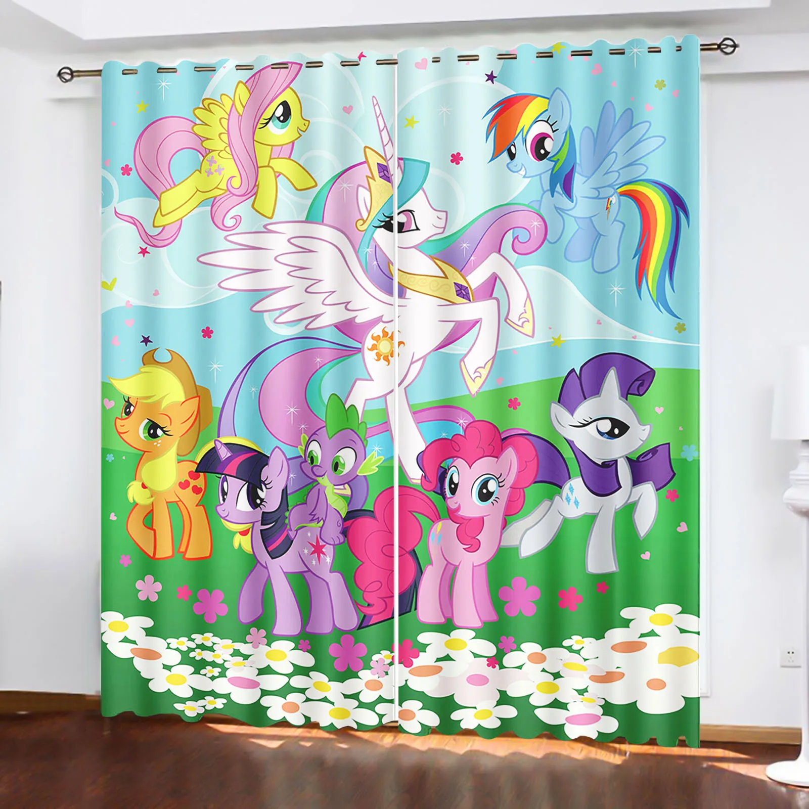 My Little Pony: Friendship Is Magic Cartoon Anime Dustproof Balcony Screen Curtains For Living Room Bedroom Blackout Home
My Little Pony: Friendship Is Magic Cartoon Anime Dustproof Balcony Screen Curtains For Living Room Bedroom Blackout Home