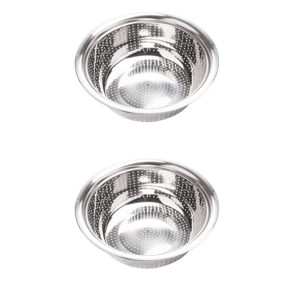 Draining Bowl Stainless Steel Rice Strainer Vegetable Container Kitchen Washing Basin
Draining Bowl Stainless Steel Rice Strainer Vegetable Container Kitchen Washing Basin