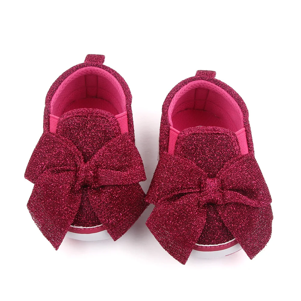 Baby Girls Shoes Cute Butterfly Knot Newborn Toddler Shoes For Girl Canvas Baby Shoes Soft Sole Baby Crib Shoes Prewalkers
Baby Girls Shoes Cute Butterfly Knot Newborn Toddler Shoes For Girl Canvas Baby Shoes Soft Sole Baby Crib Shoes Prewalkers