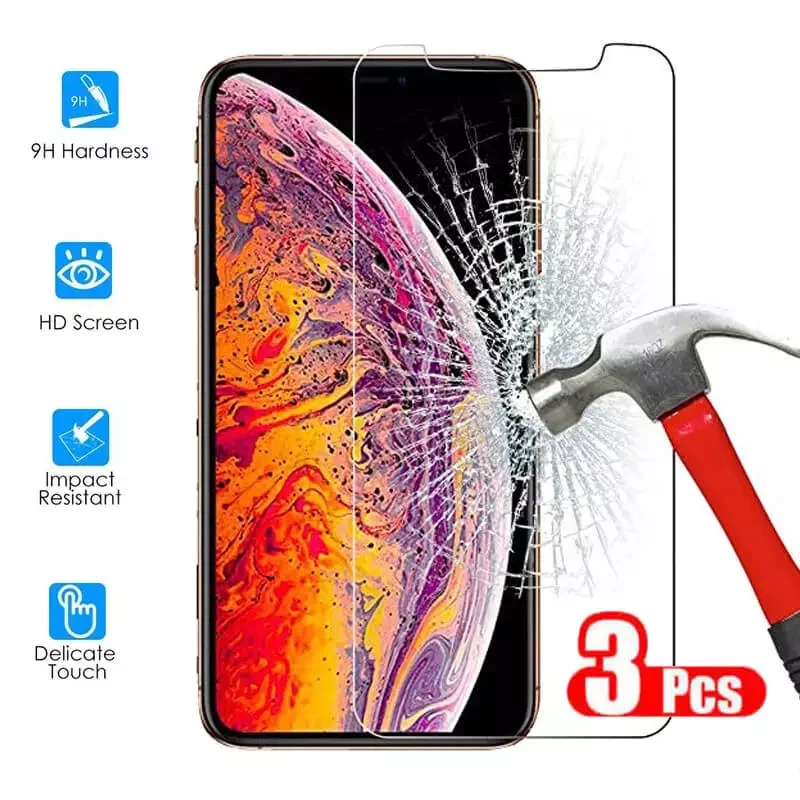 3Pcs Protective Glass For iphone 11 12 13 X XS Max XR 6 8 7 Plus Screen Protector For iphone X XR Glass iphone 13 12 Mini Film
3Pcs Protective Glass For iphone 11 12 13 X XS Max XR 6 8 7 Plus Screen Protector For iphone X XR Glass iphone 13 12 Mini Film