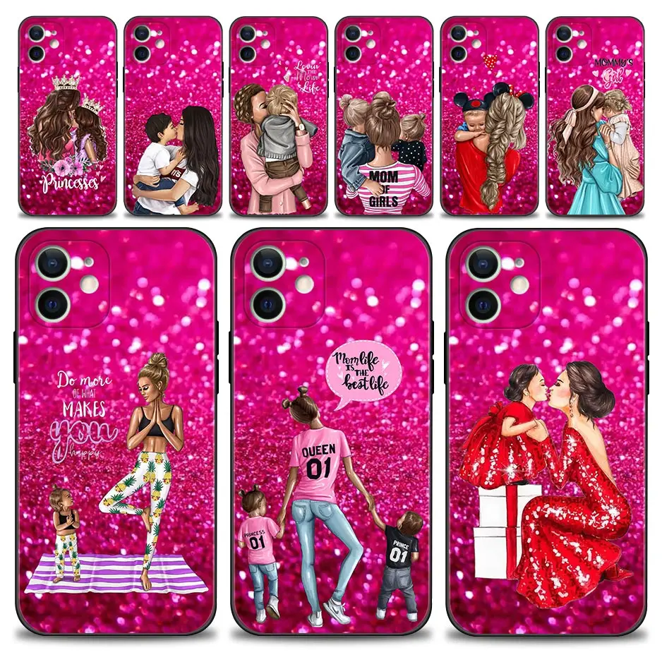 Phone Case For Apple iPhone 13 12 11 Pro Max 13Mini XS Max XR X 7 8 6 6S Plus SE Women Super Mom Baby Son Girl Princess Queen
Phone Case For Apple iPhone 13 12 11 Pro Max 13Mini XS Max XR X 7 8 6 6S Plus SE Women Super Mom Baby Son Girl Princess Queen