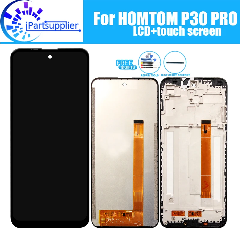 HOMTOM P30 PRO ЖК-дисплей + сенсорный экран 100% оригинальный протестированный ЖК-экран