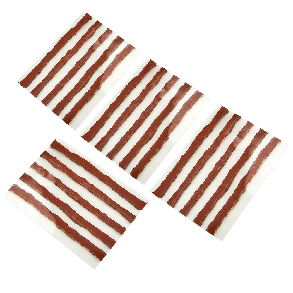 20Pcs Tire Repair Strips Self Vulcanizing Tire Repair Plug Seal Patch Emergency Car Motorcycle Tyre RepairingTools
20Pcs Tire Repair Strips Self Vulcanizing Tire Repair Plug Seal Patch Emergency Car Motorcycle Tyre RepairingTools