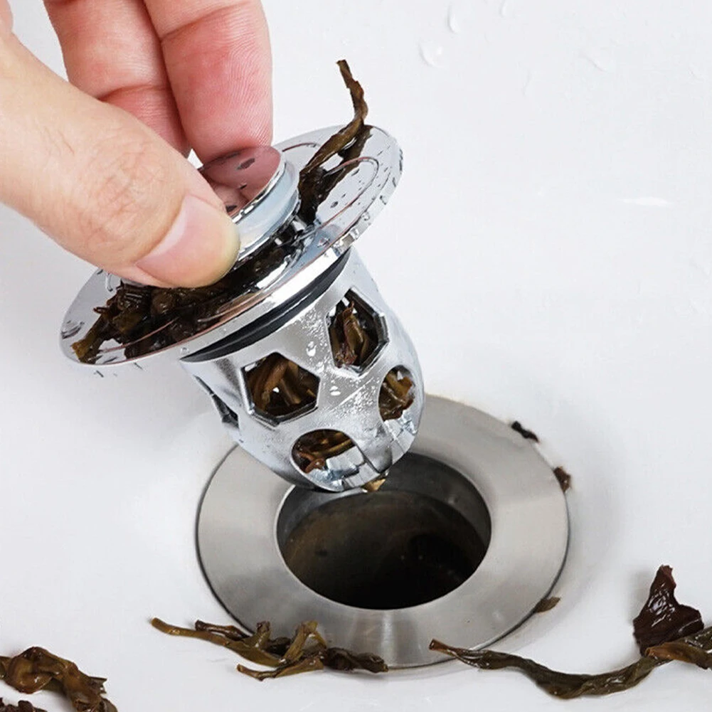 Drain Filter Sink Stopper Plug And Play Plug-in Pressing Sensitive 34-40mm 60*50*30mm ABS All-copper Drain Pipe
Drain Filter Sink Stopper Plug And Play Plug-in Pressing Sensitive 34-40mm 60*50*30mm ABS All-copper Drain Pipe