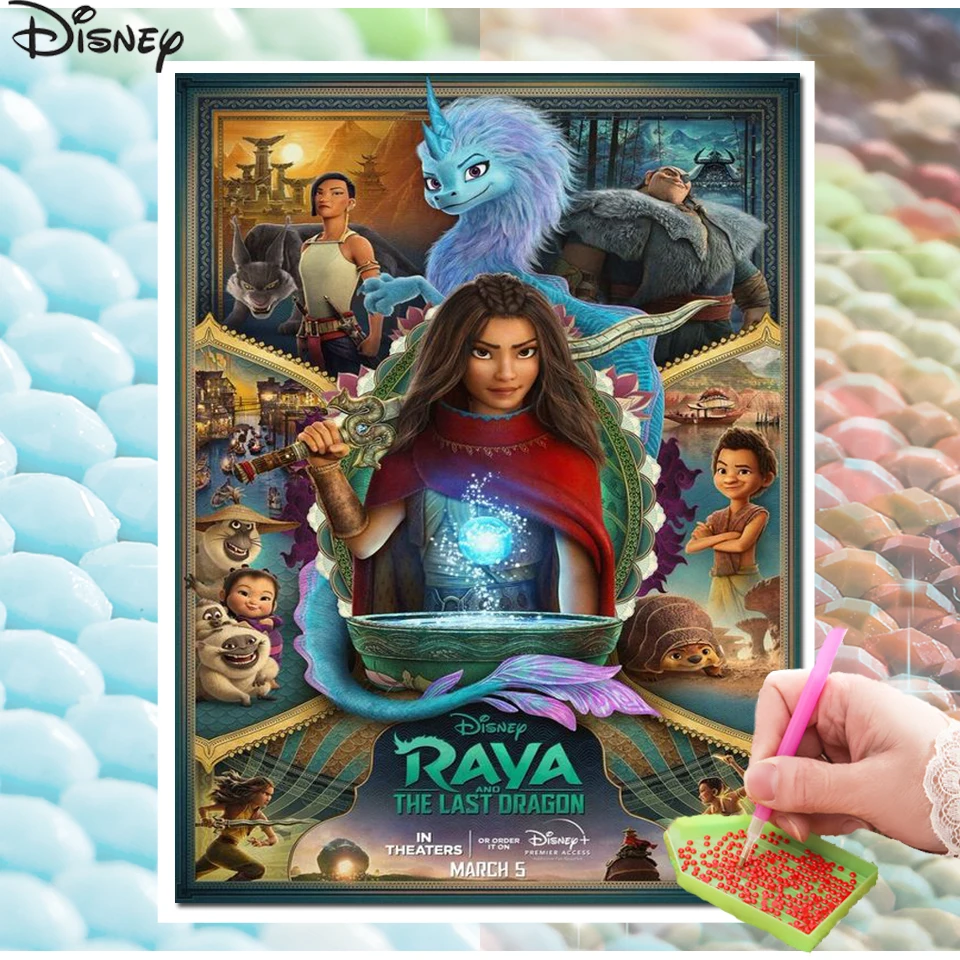 Raya and The Last Dragon 5D DIY Diamond Painting Disney Movie Full Square Diamond Mosaic Embroidery kids Home Decor
Raya and The Last Dragon 5D DIY Diamond Painting Disney Movie Full Square Diamond Mosaic Embroidery kids Home Decor