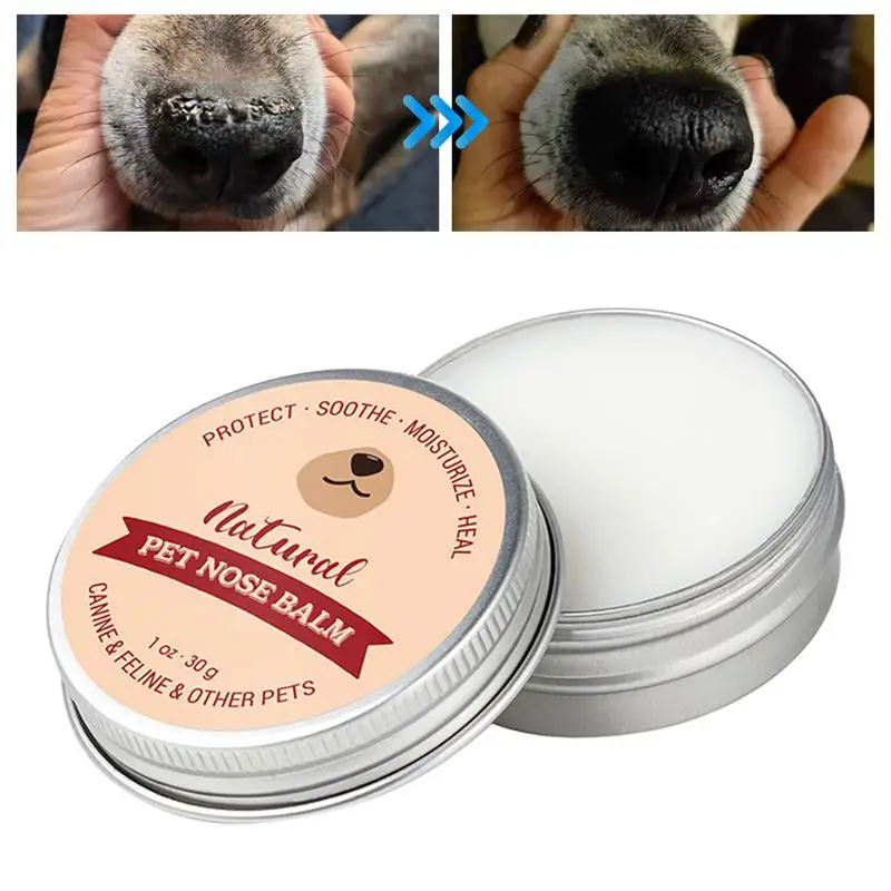 

Paw Balm Moisturizing Dog Paw Cream Paw Soother Balm Natural Plant Paw Pad Moisturizer Nose Cream Dog Foot Balm for Paws & Nose