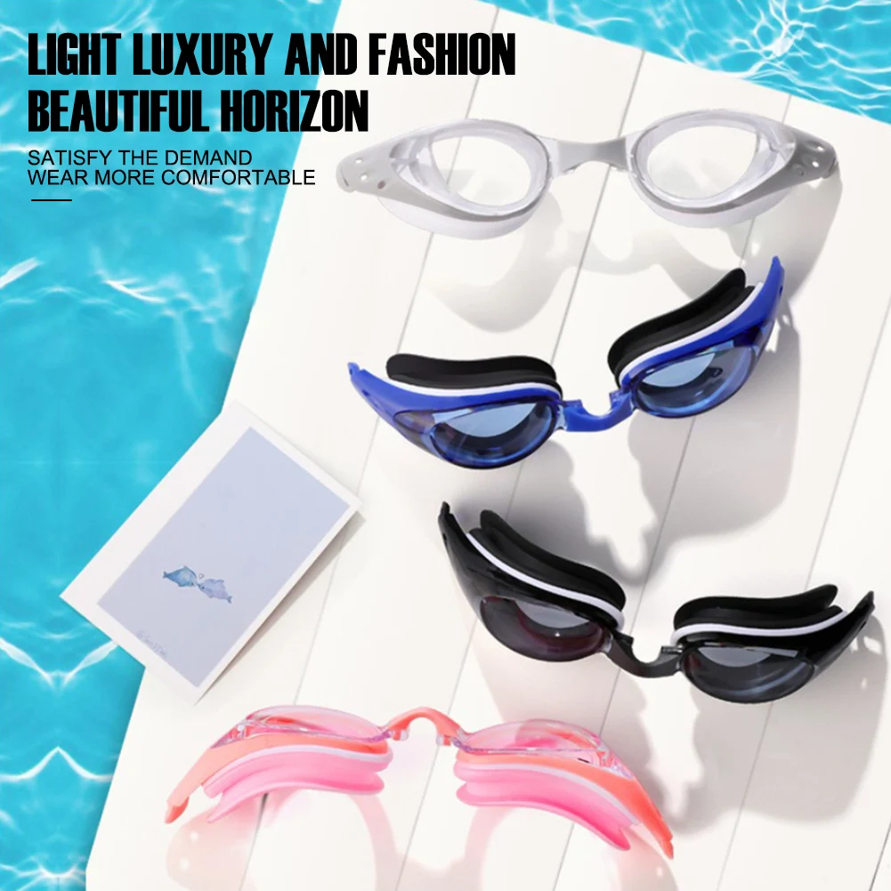 Professional Swimming Goggles Coated Anti-Fog Lens Elastic Headband Adjustable Nose Pad Swim Goggles for Adults Swimming Glasses
Professional Swimming Goggles Coated Anti-Fog Lens Elastic Headband Adjustable Nose Pad Swim Goggles for Adults Swimming Glasses