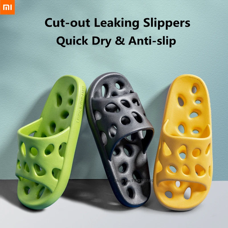 Cut-out Leaking Slippers Women Men Indoor Bathroom Slipper Soft EVA Light Weight Couples Summer Shoes Ladies Home Floor Slides
Cut-out Leaking Slippers Women Men Indoor Bathroom Slipper Soft EVA Light Weight Couples Summer Shoes Ladies Home Floor Slides