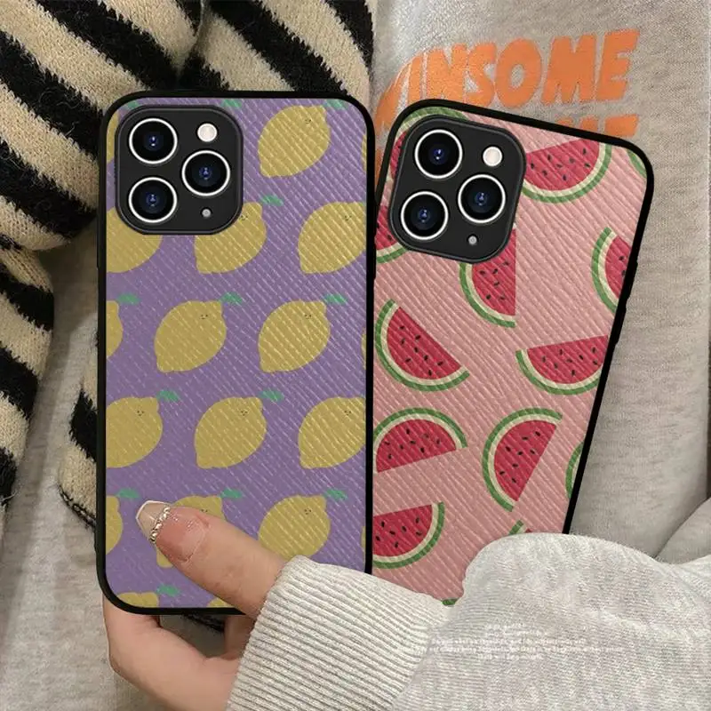FHNBLJ Cartoon Fruit Phone Case Hard Leather Case for iPhone 11 12 13 Mini Pro Max 8 7 Plus SE 2020 X XR XS Coque
FHNBLJ Cartoon Fruit Phone Case Hard Leather Case for iPhone 11 12 13 Mini Pro Max 8 7 Plus SE 2020 X XR XS Coque