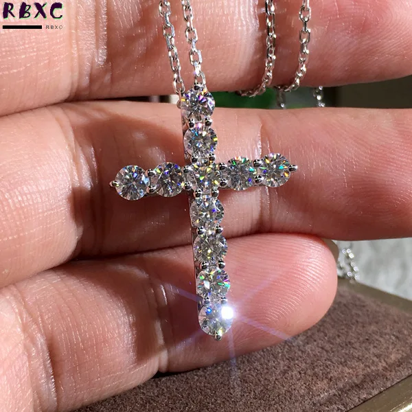 With Certificate Tibetan Silver S925 Necklace&Pendant With 11pcs 3mm Zirconia Diamond Women Vintage Religion Cross Drop Necklace 
With Certificate Tibetan Silver S925 Necklace&Pendant With 11pcs 3mm Zirconia Diamond Women Vintage Religion Cross Drop Necklace