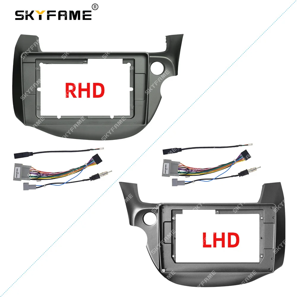 SKYFAME Car Frame Fascia Adapter Canbus Box Decoder For Honda Fit 2008-2013 Android Radio Dash Fitting Panel Kit
SKYFAME Car Frame Fascia Adapter Canbus Box Decoder For Honda Fit 2008-2013 Android Radio Dash Fitting Panel Kit