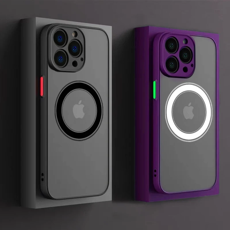 Luxury Magnetic for Magsafe Wireless Charge Phone Case for IPhone 14 13 11 12 Pro Max Plus X XR XS Shockproof Armor Matte Cover
Luxury Magnetic for Magsafe Wireless Charge Phone Case for IPhone 14 13 11 12 Pro Max Plus X XR XS Shockproof Armor Matte Cover