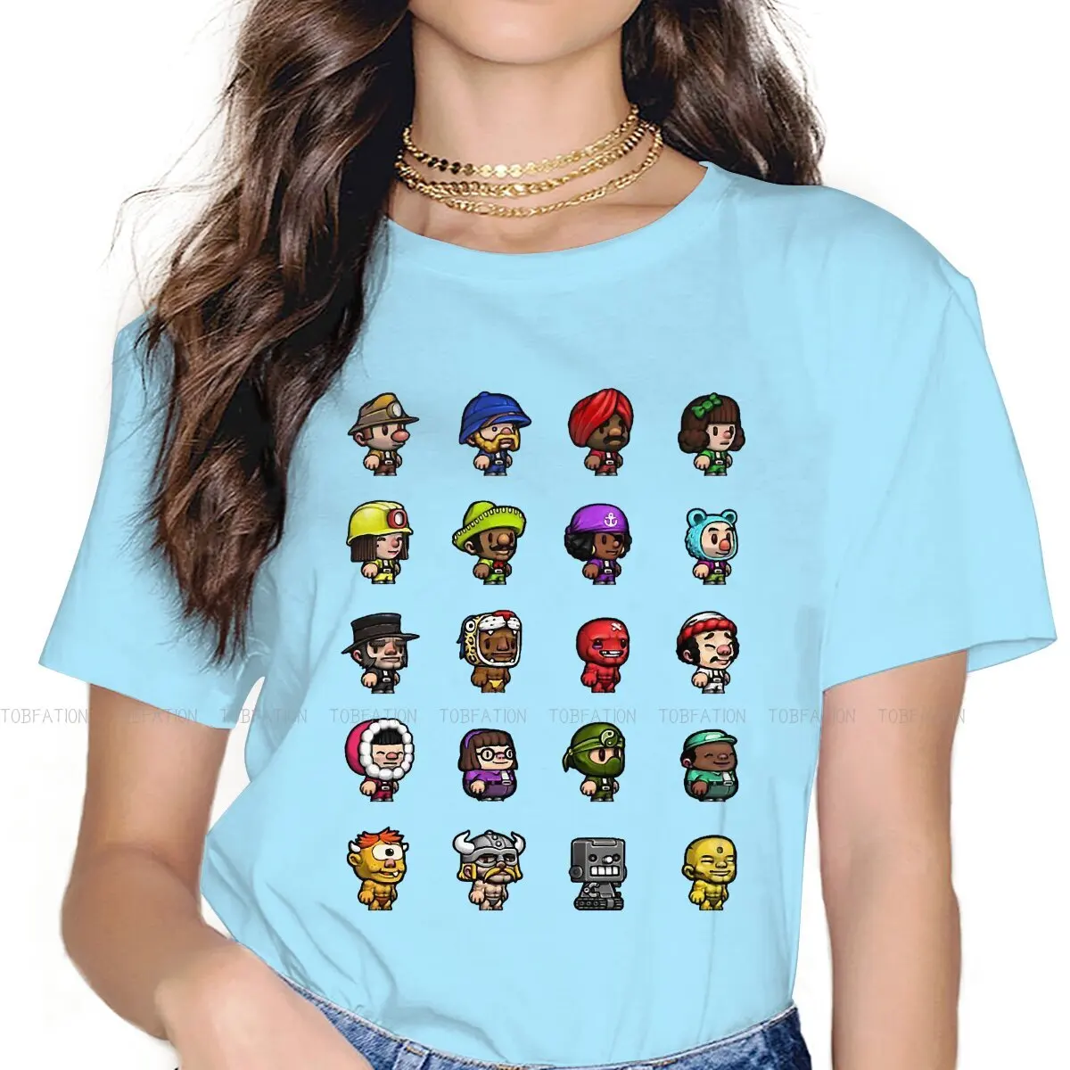 Character Set Hipster TShirts Spelunky Game Woman Graphic Pure Cotton Streetwear T Shirt Round Neck Oversized 5XL
Character Set Hipster TShirts Spelunky Game Woman Graphic Pure Cotton Streetwear T Shirt Round Neck Oversized 5XL