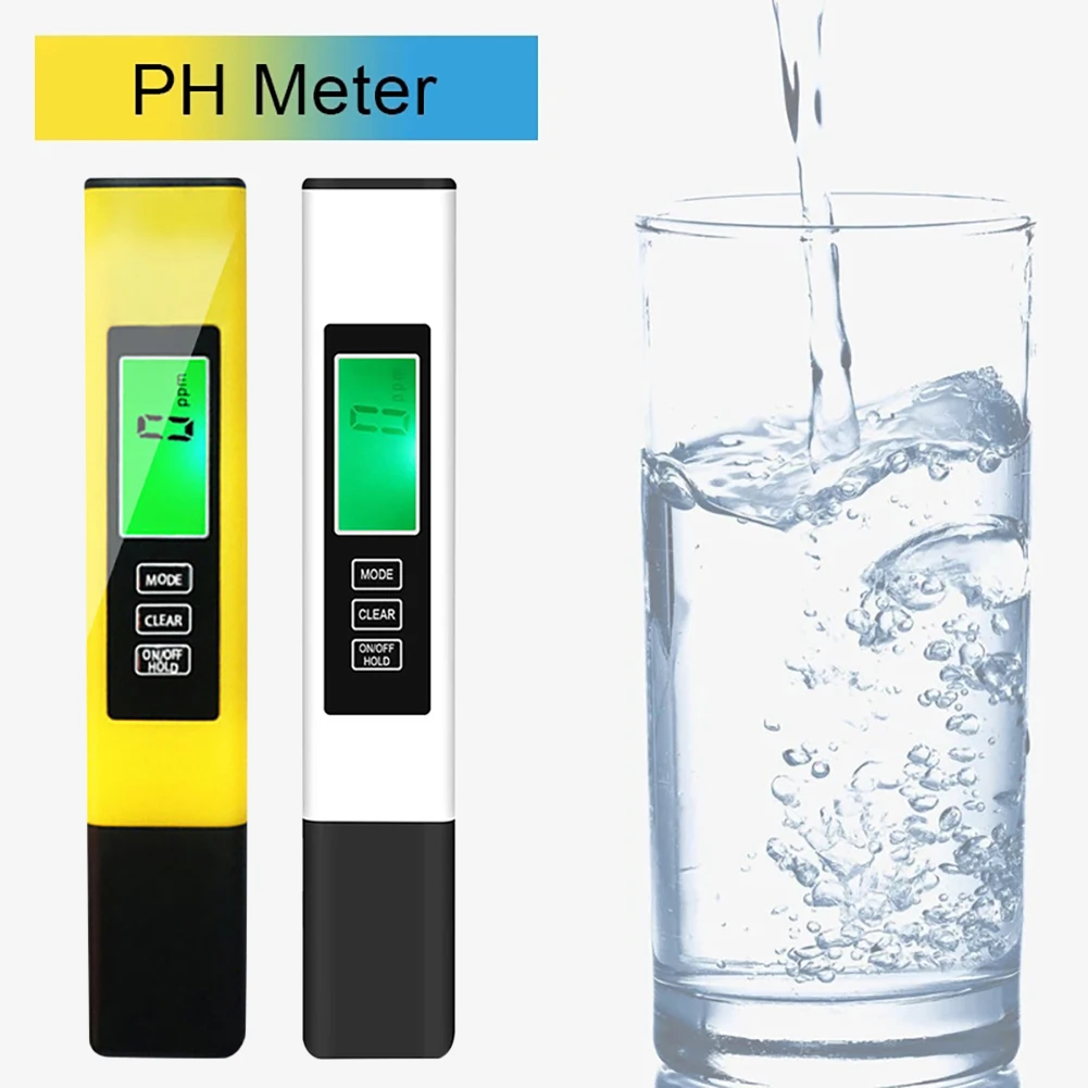 UYANGG TDS Meter 0-9990ppm Digital PH Meter 0.01 PH High Precision Pen Water Tester TDS&PH Meter 0-14 PH LCD PPM Tester Filter
UYANGG TDS Meter 0-9990ppm Digital PH Meter 0.01 PH High Precision Pen Water Tester TDS&PH Meter 0-14 PH LCD PPM Tester Filter