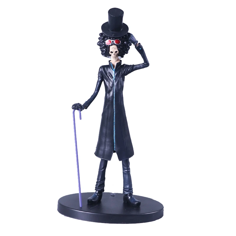 23cm Anime ONE PIECE Film Gold Burukku Figures Model Corpse Baron Skull BROOK Ver Statue Adult Collection Toy Doll Gift for Kids
23cm Anime ONE PIECE Film Gold Burukku Figures Model Corpse Baron Skull BROOK Ver Statue Adult Collection Toy Doll Gift for Kids