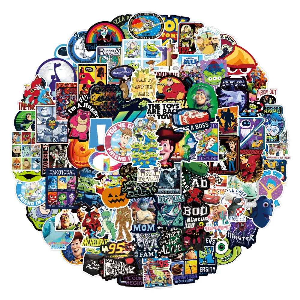 Наклейки с персонажами мультфильма «Moive» Disney, наклейки для автомобиля, ноутбука, телефона, холодильника, для скрапбукинга, водонепроницаемы...
Наклейки с персонажами мультфильма «Moive» Disney, наклейки для автомобиля, ноутбука, телефона, холодильника, для скрапбукинга, водонепроницаемы...