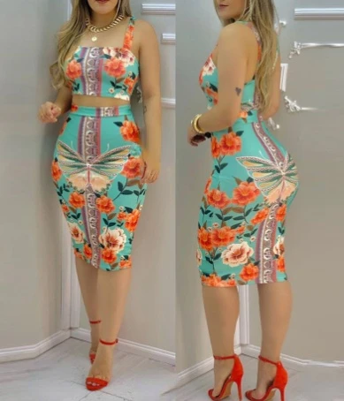 Elegant Blue Butterfly Floral Vest Printed Skirt Women 2022 Summer Fashion Clothing Office Suits Female Crop Top and Skirt Sets
Elegant Blue Butterfly Floral Vest Printed Skirt Women 2022 Summer Fashion Clothing Office Suits Female Crop Top and Skirt Sets