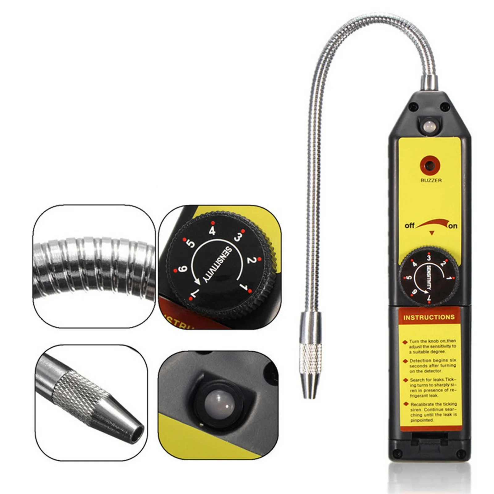 Car Air Conditioning Halogen Leak Detector Refrigerant Gas Analyzer Freon Leak Detector Tester Car Diagnostic Tools
Car Air Conditioning Halogen Leak Detector Refrigerant Gas Analyzer Freon Leak Detector Tester Car Diagnostic Tools