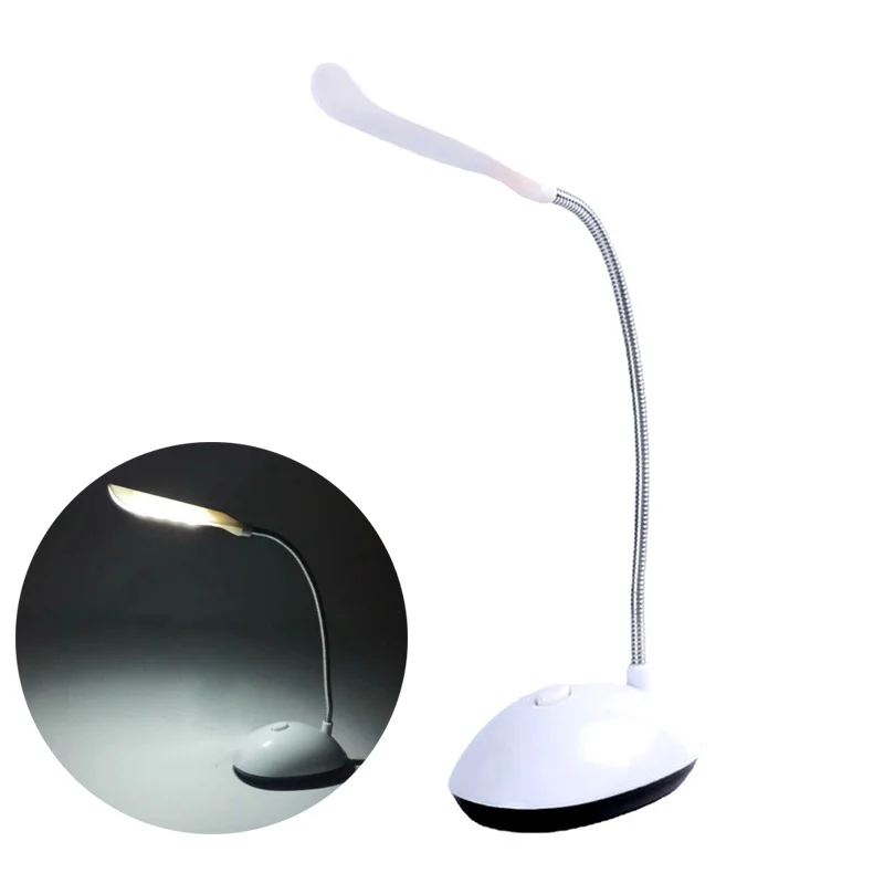 

Small Table Lamp for Bedroom AAA Battery Powered LED Desk light Lamp Study Book Reading Lights Bedside Student Office Lamp K5