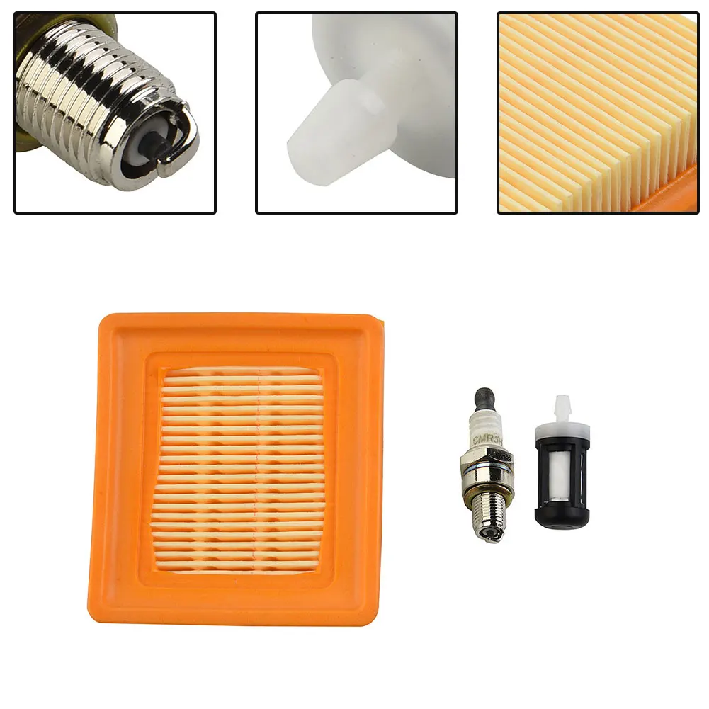 

4180 141 0300 Air Filter For Stihl KM 131 KM131R Fuel Filter Kit Replacement Service Spark Plug Reliable Useful