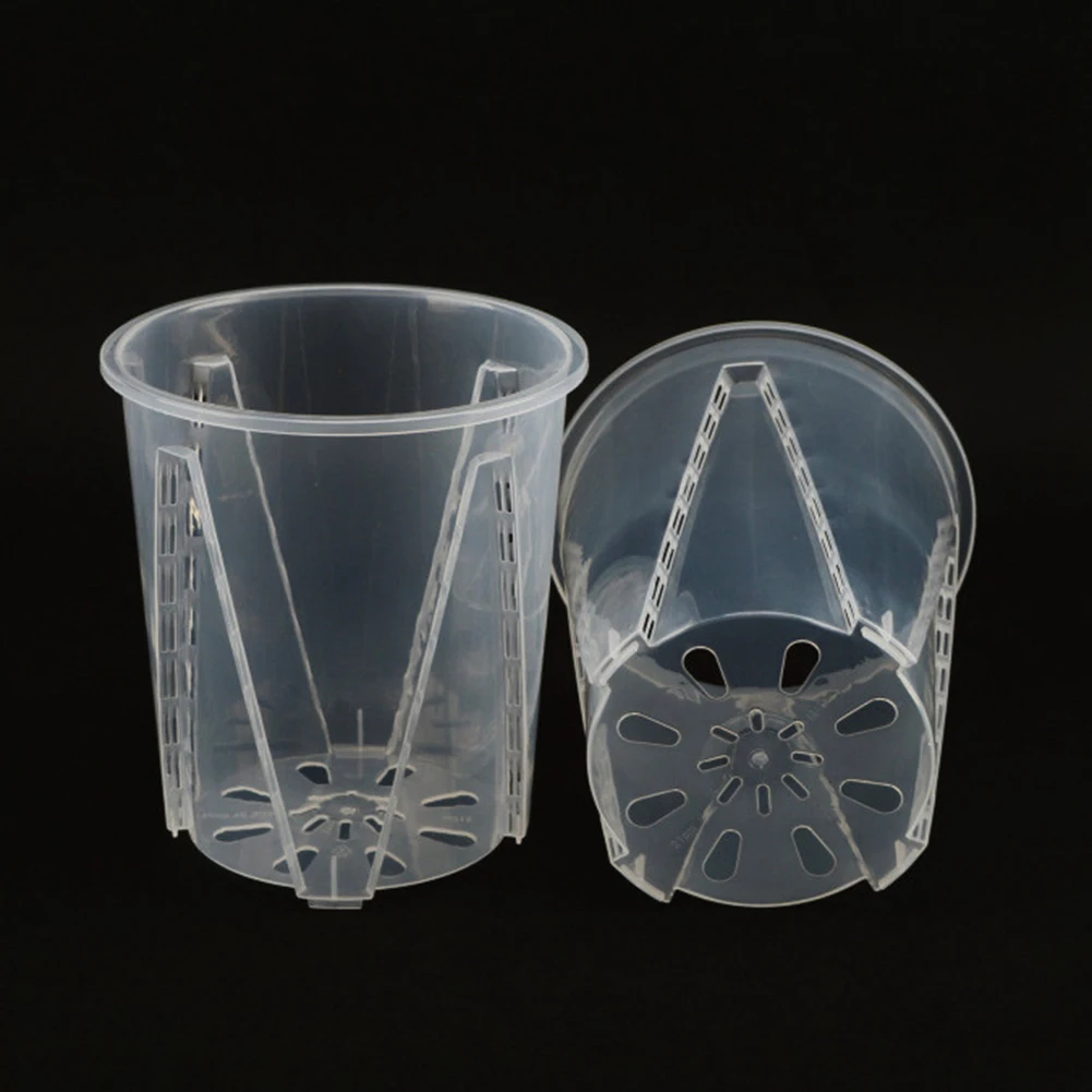 10-16cm Breathable Root Control Pot Plastic Orchid Pots With Holes Transparent Flower Pot Succulents Plant Without Tray
10-16cm Breathable Root Control Pot Plastic Orchid Pots With Holes Transparent Flower Pot Succulents Plant Without Tray