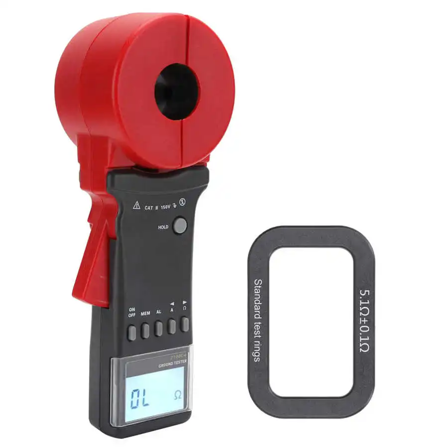 ETCR2100C+ Clamp Ground Resistance Tester 0.01-1200Ω Multi-Function Clamp Multimeter 0mA-20A Loop Resistance Measure Ammeter
ETCR2100C+ Clamp Ground Resistance Tester 0.01-1200Ω Multi-Function Clamp Multimeter 0mA-20A Loop Resistance Measure Ammeter