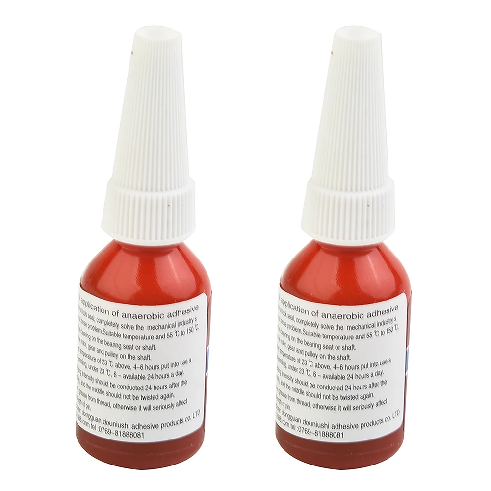 2Pcs 10ml Threadlocker 242 Metal Sealing Anaerobic Glue Adhesive Screw Fastening For M6-M20 Thread Steel Brass Industrial Glue
2Pcs 10ml Threadlocker 242 Metal Sealing Anaerobic Glue Adhesive Screw Fastening For M6-M20 Thread Steel Brass Industrial Glue