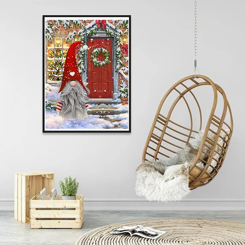 HOT-Christmas Diamond Painting Kits For Adults - 5D Diamond Art Christmas Gnome Art Diamonds Painting Home Wall Decor
HOT-Christmas Diamond Painting Kits For Adults - 5D Diamond Art Christmas Gnome Art Diamonds Painting Home Wall Decor