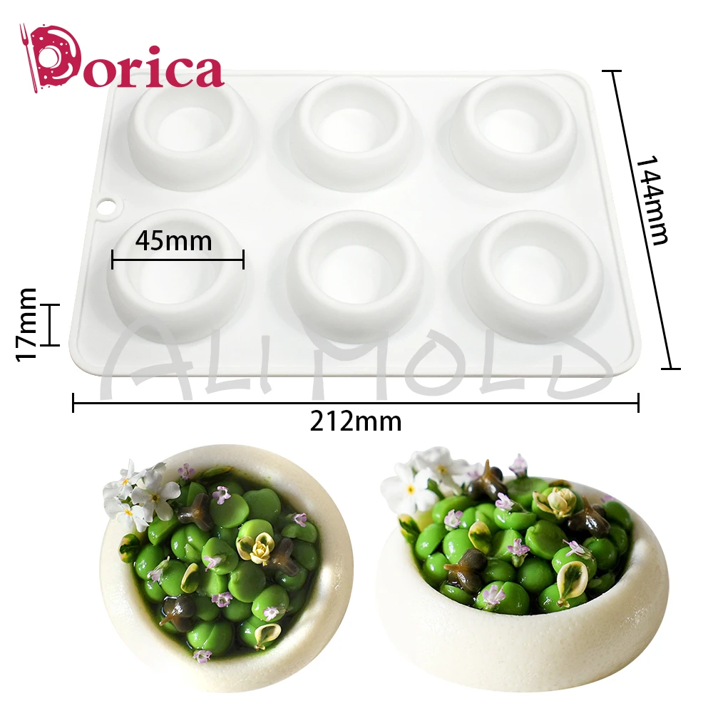 Силиконовая форма для торта 6 отверстий
Силиконовая форма для торта 6 отверстий