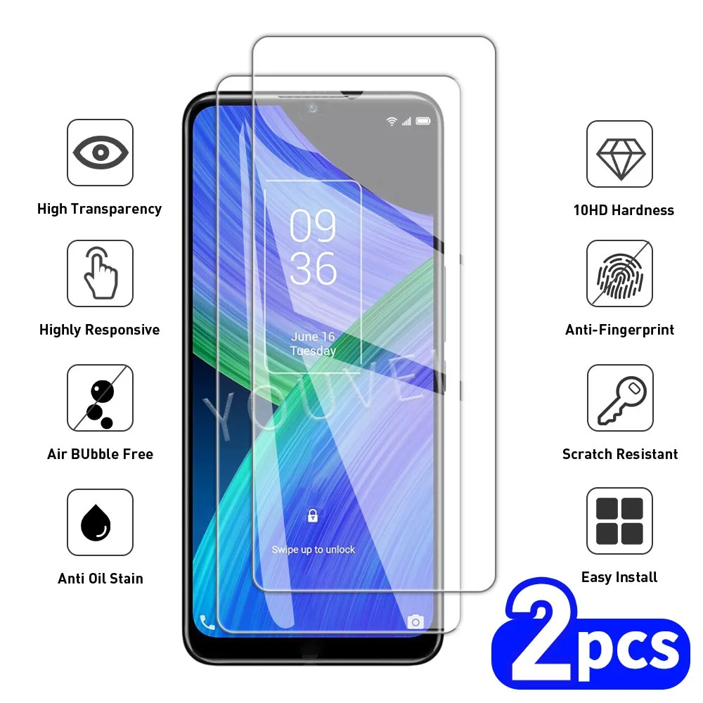 2Pcs Tempered Glass For TCL 20R 5G SE T767H 20L T774H T774B 20L+T775H T775B 10 20 30 SE 305 306 Protective Screen Protector Film
2Pcs Tempered Glass For TCL 20R 5G SE T767H 20L T774H T774B 20L+T775H T775B 10 20 30 SE 305 306 Protective Screen Protector Film