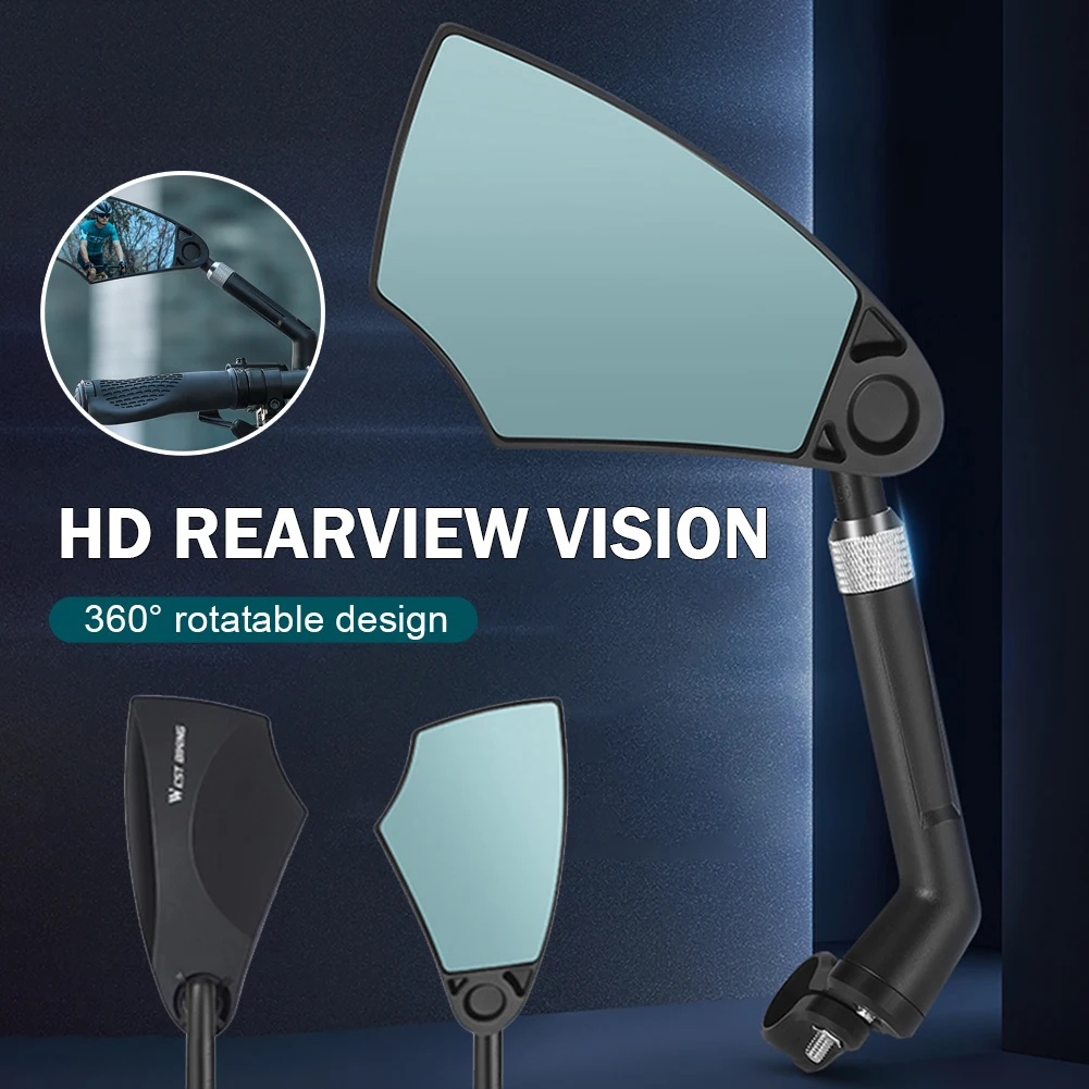 Anti-Glare Bicycle Mirror Back Sight 360°Rotatable Wide Range Handlebar Rear View Reflect Electric Scooter Mirror Bike Accessori
Anti-Glare Bicycle Mirror Back Sight 360°Rotatable Wide Range Handlebar Rear View Reflect Electric Scooter Mirror Bike Accessori