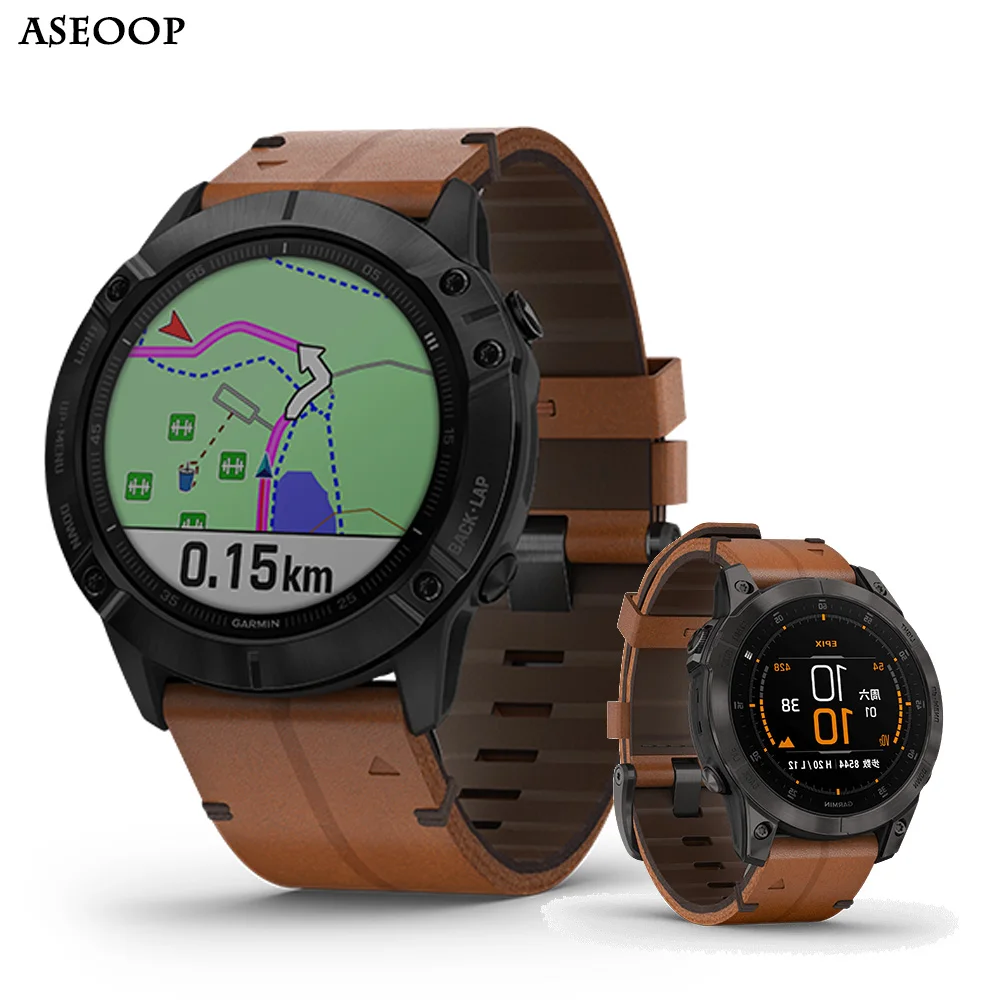 For Garmin Fenix 7X 6X Pro 5X Leather Band 7 6 955 5 Plus Instinct2 Enduro 2 22mm26mm Quick Release Men Replacement Wrist Band 
For Garmin Fenix 7X 6X Pro 5X Leather Band 7 6 955 5 Plus Instinct2 Enduro 2 22mm26mm Quick Release Men Replacement Wrist Band
