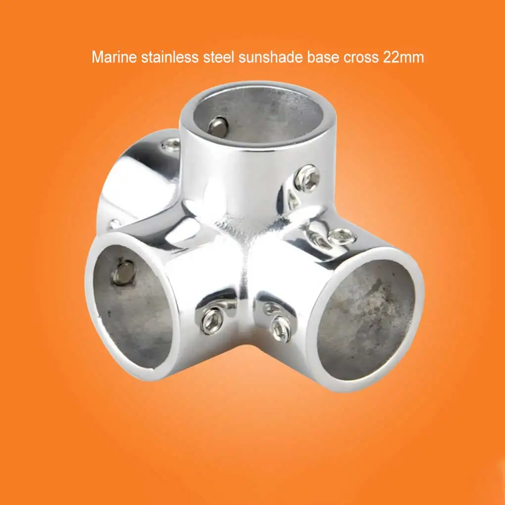 22MM Four Way Pipe Joint Pipes Fittings Polished Durability Smooth Tube Joints Marine Yacht Awnings Tubing Sunshade
22MM Four Way Pipe Joint Pipes Fittings Polished Durability Smooth Tube Joints Marine Yacht Awnings Tubing Sunshade