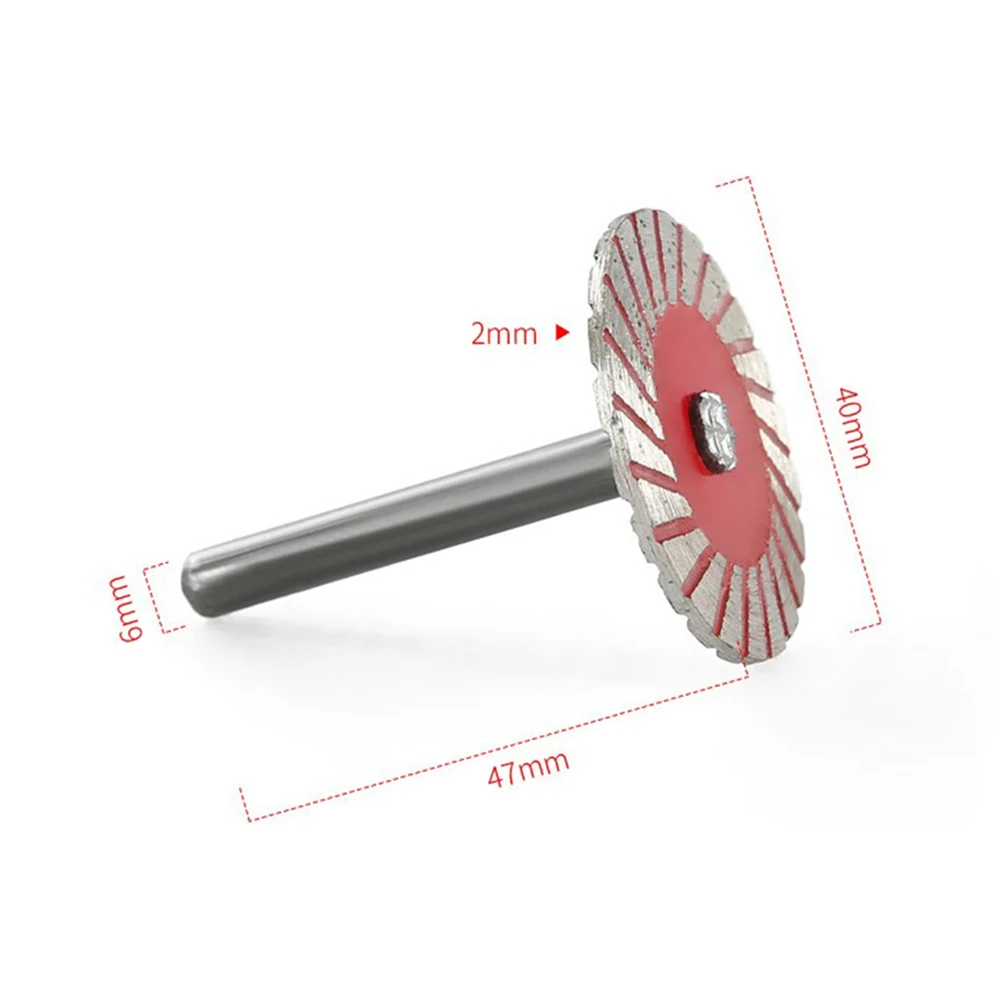 6 Pcs 40mm Cutting Disc Circular Saw Blade With Mandrel 6mm Shank For Wood Stone Bricks Cutting Carving Granite Electric Grinder
6 Pcs 40mm Cutting Disc Circular Saw Blade With Mandrel 6mm Shank For Wood Stone Bricks Cutting Carving Granite Electric Grinder