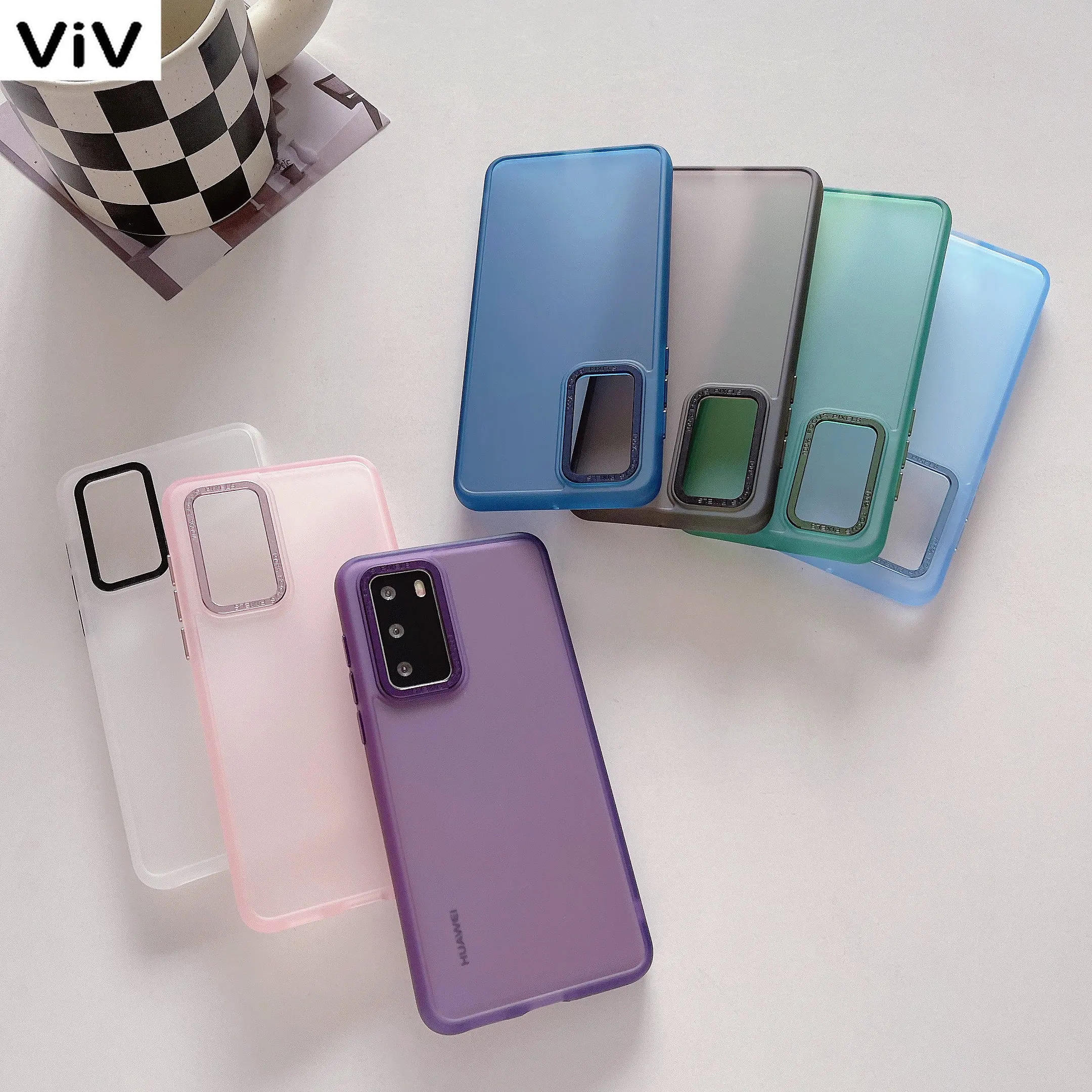 For Huawei P 40 Pro P40 Case Luxury Colorful Matte Translucent Metal Lens Button Silicone Shockproof Protection Hard Back Cover
For Huawei P 40 Pro P40 Case Luxury Colorful Matte Translucent Metal Lens Button Silicone Shockproof Protection Hard Back Cover