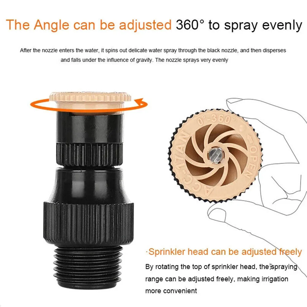 Brand New Watering Systems 10.43 X 4.13 X 0.98in Garden Watering Accessories Material ABS Spray Angle 0° - 360°
Brand New Watering Systems 10.43 X 4.13 X 0.98in Garden Watering Accessories Material ABS Spray Angle 0° - 360°