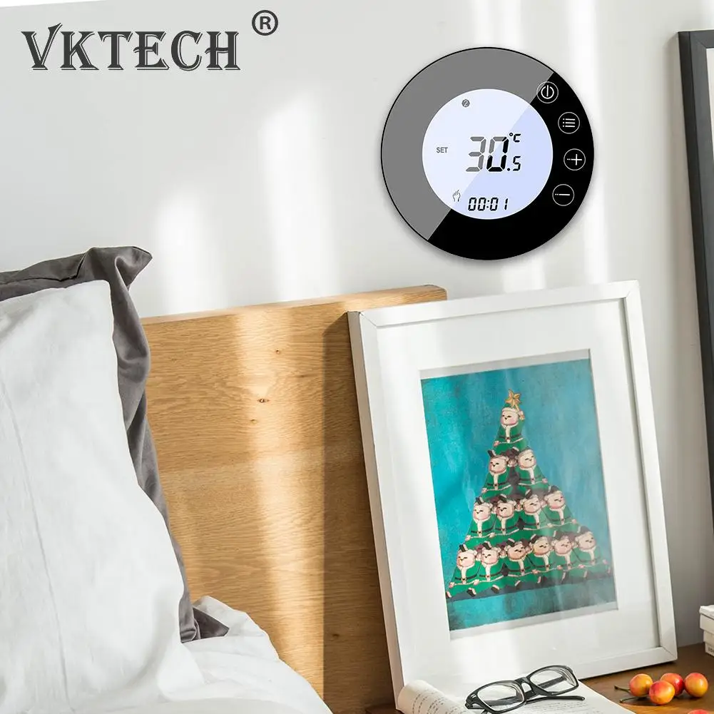 Touch Screen WiFi Smart Thermostat Programmable Water/Electric Floor Heating Gas Boiler Temperature Remote
Touch Screen WiFi Smart Thermostat Programmable Water/Electric Floor Heating Gas Boiler Temperature Remote