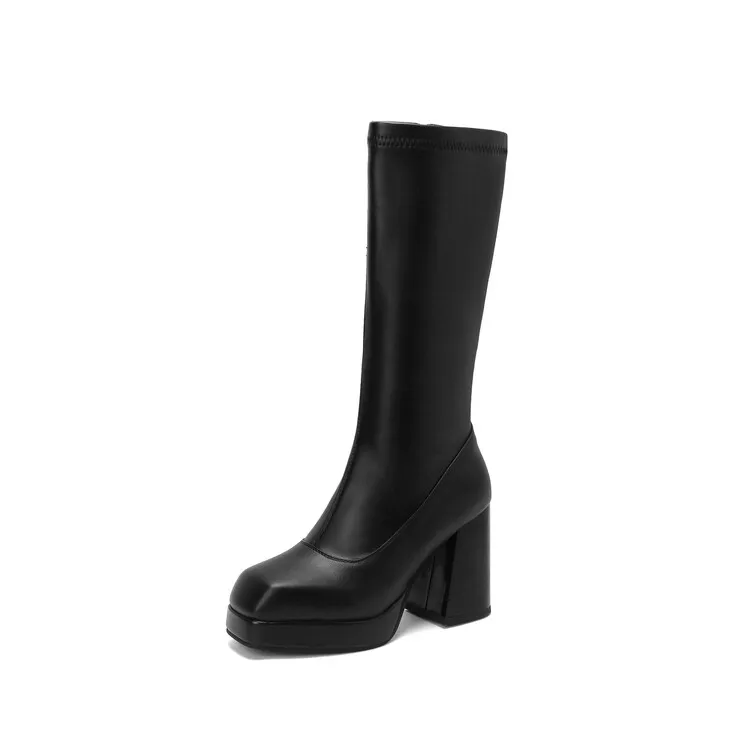 Oversize Large size Big size womens fashion boots Square toes Thick Heel winter boots for women Comfortable
Oversize Large size Big size womens fashion boots Square toes Thick Heel winter boots for women Comfortable