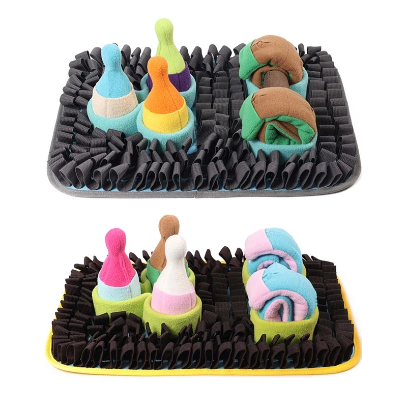 New Snuffle Mat for Dogs Interactive Puppy Puzzle Toy Sniffing Pad Slow Feeder Mats
New Snuffle Mat for Dogs Interactive Puppy Puzzle Toy Sniffing Pad Slow Feeder Mats