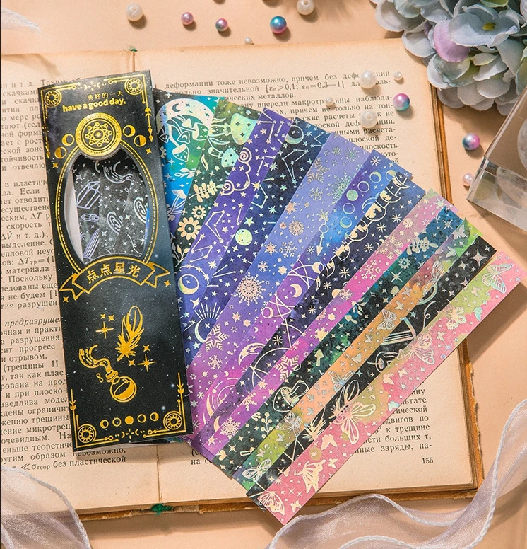 6Packs Total 120 Sheets The Stars Series Shining Fashion Paper Stickers 55*193mm DIY Decoration Supplies Free Shipping
6Packs Total 120 Sheets The Stars Series Shining Fashion Paper Stickers 55*193mm DIY Decoration Supplies Free Shipping