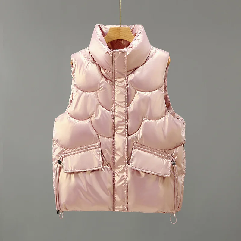 Elegant Long Sleeve Casual Down Coat Women Autumn Winter Solid Color Zip Up Pocket Sweet Vintage Loose Fashion Coat 2022
Elegant Long Sleeve Casual Down Coat Women Autumn Winter Solid Color Zip Up Pocket Sweet Vintage Loose Fashion Coat 2022