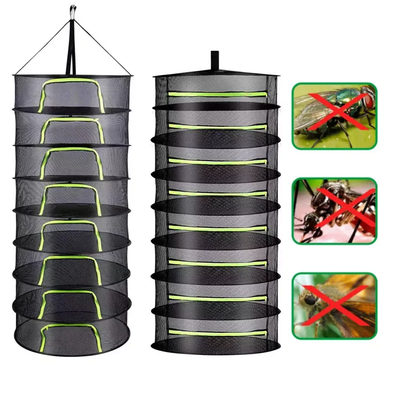 2-8 Layers Drying Net For Herbs Fish Hanging Basket Folding Dry Rack Herb Vegetable Dryer Bag Mesh Flowers Buds Plants Organizer
2-8 Layers Drying Net For Herbs Fish Hanging Basket Folding Dry Rack Herb Vegetable Dryer Bag Mesh Flowers Buds Plants Organizer